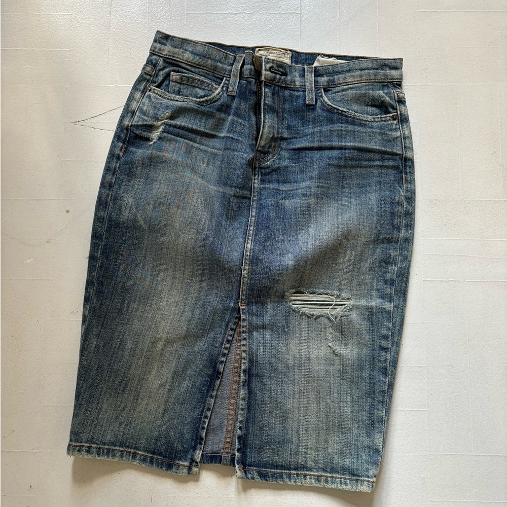 Current Elliott denim skirt
